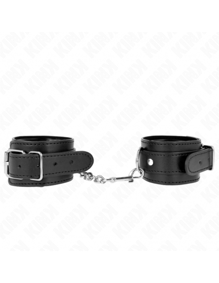 KINK - MUÃEQUERAS FINAS NEGRO AJUSTABLE 21-33 CM