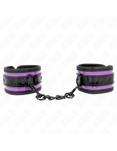 KINK - MUÃEQUERAS NEOPRENO LILA AJUSTABLE 21-28 CM X 5 CM