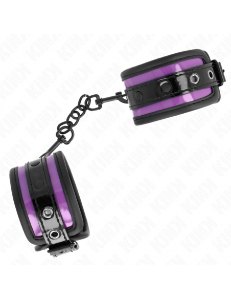 KINK - MUÃEQUERAS NEOPRENO LILA AJUSTABLE 21-28 CM X 5 CM