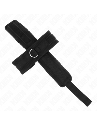KINK - MUÃEQUERAS CRUZADA NEGRO 34 X 5.5 CM