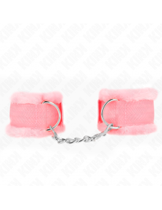 KINK - MUÃEQUERAS FORRADA ROSA AJUSTABLE 17-31 CM X 7 CM
