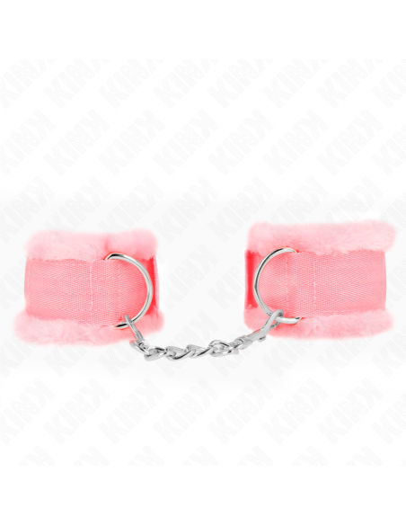 KINK - MUÃEQUERAS FORRADA ROSA AJUSTABLE 17-31 CM X 7 CM