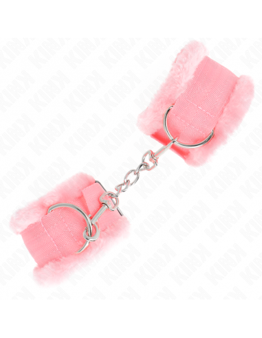 KINK - MUÃEQUERAS FORRADA ROSA AJUSTABLE 17-31 CM X 7 CM