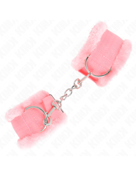 KINK - MUÃEQUERAS FORRADA ROSA AJUSTABLE 17-31 CM X 7 CM