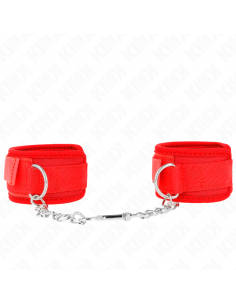 KINK - MUÃEQUERAS NEOPRENO ROJO 42 X 5 CM