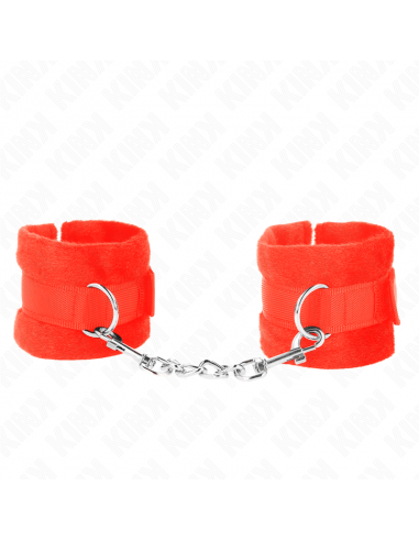 KINK - MUÃEQUERAS PARA PRINCIPIANTES ROJO 30 X 7 CM