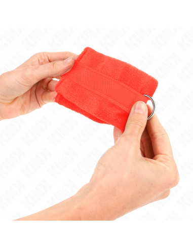 KINK - MUÃEQUERAS PARA PRINCIPIANTES ROJO 30 X 7 CM