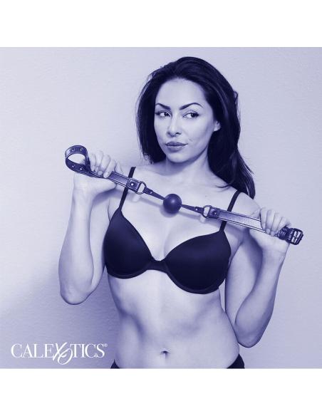 CALEXOTICS - NOCTURNAL MORDAZA DE BOLA SILICONA NEGRO