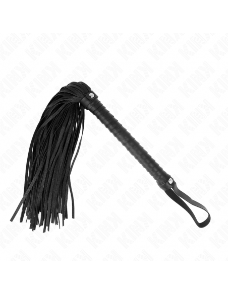 KINK - LÃTIGO CON MANGO TEXTURIZADO NEGRO 48.5 CM