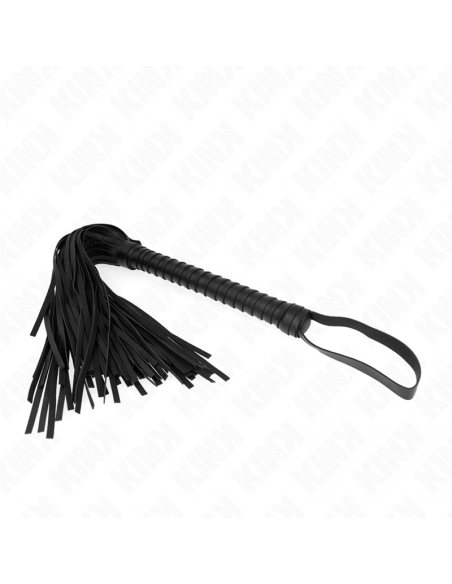 KINK - LÃTIGO CON MANGO TEXTURIZADO NEGRO 48.5 CM