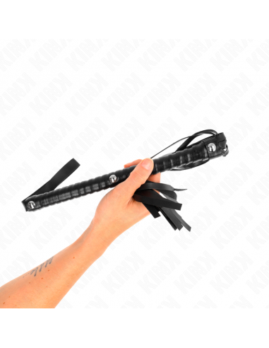 KINK - LÃTIGO CON MANGO TEXTURIZADO NEGRO 48.5 CM