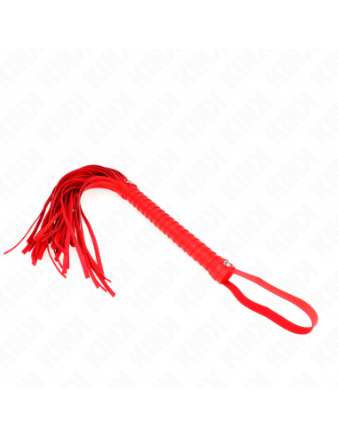 KINK - LÃTIGO CON MANGO TEXTURIZADO ROJO 48.5 CM