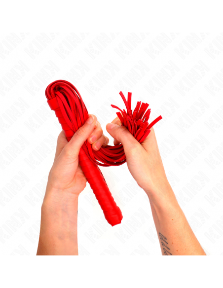 KINK - LÃTIGO CON MANGO TEXTURIZADO ROJO 48.5 CM