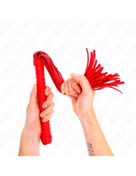 KINK - LÃTIGO CON MANGO TEXTURIZADO ROJO 48.5 CM