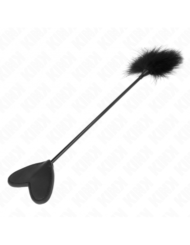 KINK - PLUMAS PARA COSQUILLAS CON PALETA DE CORAZÃN 31 CM
