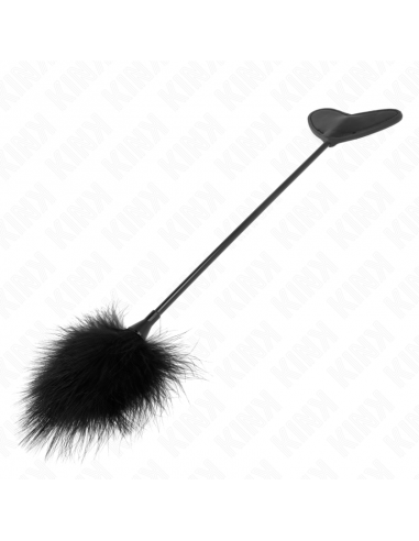 KINK - PLUMAS PARA COSQUILLAS CON PALETA DE CORAZÃN 31 CM