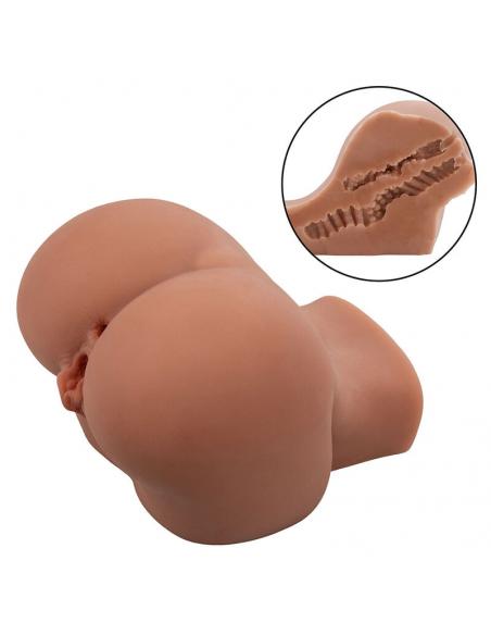 CALEXOTICS - THE ROLLER BABE DOBLE MASTURBADOR REALÃSTICO NATURAL