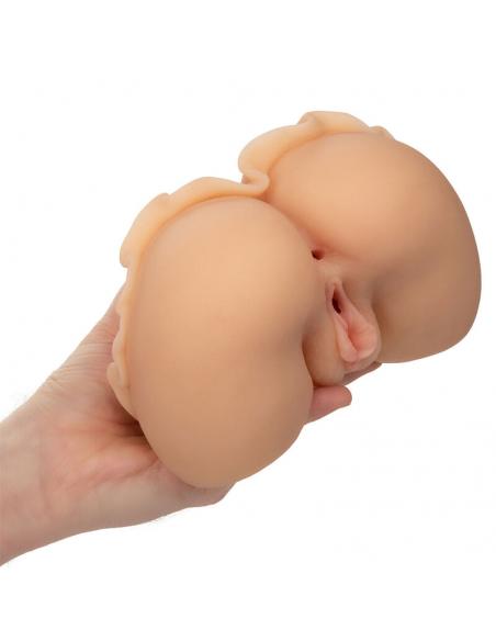 CALEXOTICS - THE PEEP SHOW GIRL DOBLE MASTURBADOR REALÃSTICO NATURAL