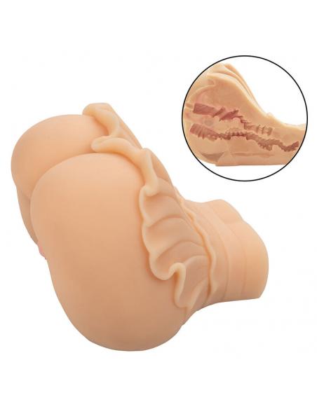 CALEXOTICS - THE PEEP SHOW GIRL DOBLE MASTURBADOR REALÃSTICO NATURAL