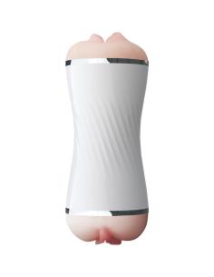ARMONY - MASTURBADOR DOBLE VAGINA & BOCA BLANCO