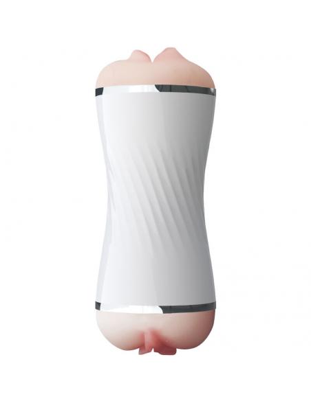 ARMONY - MASTURBADOR DOBLE VAGINA & BOCA BLANCO