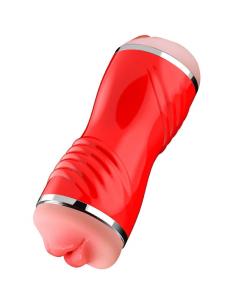 ARMONY - MASTURBADOR DOBLE VAGINA & BOCA ROJO 2