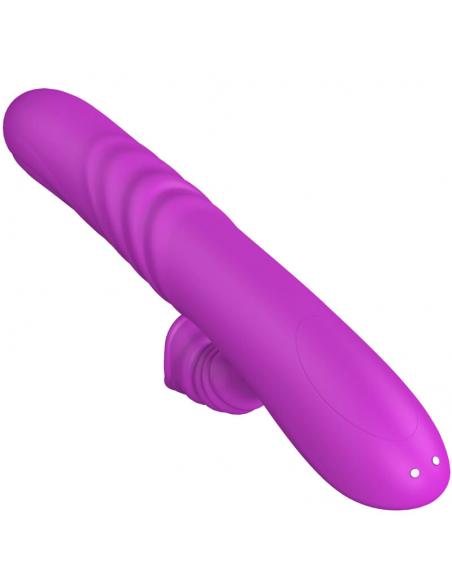 ARMONY - ANGELIA VIBRADOR MULTIFUNCION CON LENGUA ESTIMULADORA EFECTO CALOR VIOLETA