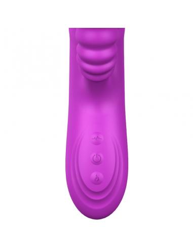 ARMONY - ANGELIA VIBRADOR MULTIFUNCION DOBLE LENGUA EFECTO CALOR VIOLETA