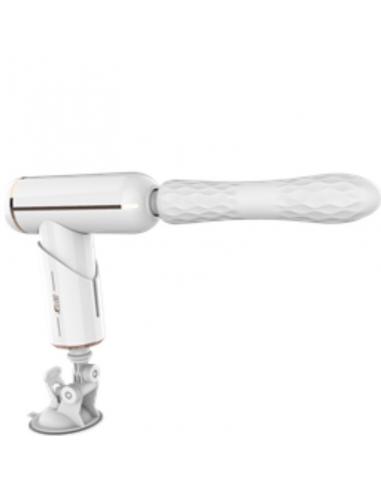 ARMONY - FKING MACHINE VIBRADOR AJUSTABLE & AUTOMATICO BLANCO