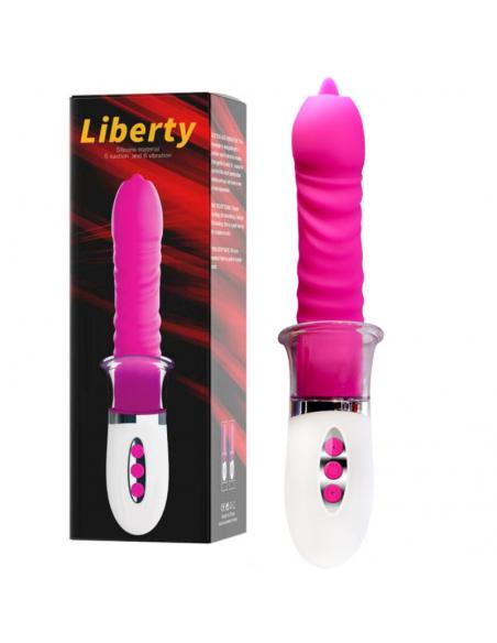 ARMONY - LIBERTY VIBRADOR & THRUSTING CON LENGUA