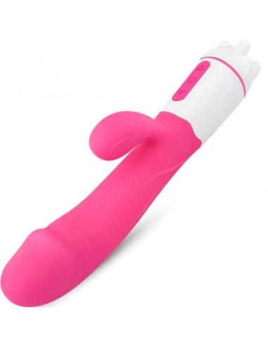 ARMONY - HAPPY VIBRADOR & ESTIMULADOR RECARGABLE FUCSIA