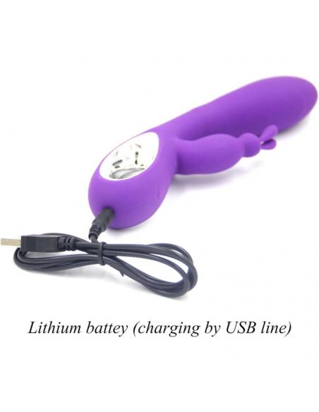ARMONY - BELLA VIBRADOR RABBIT PULL RING VIOLETA