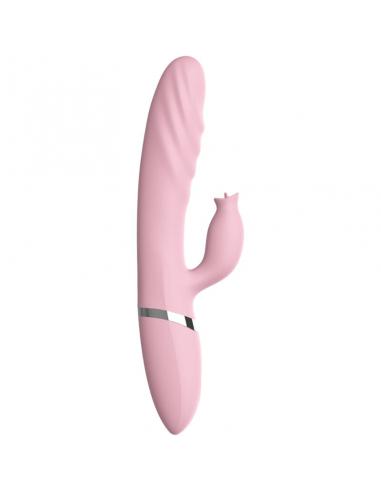 ARMONY - VIBRADOR & THRUSTING CON LENGUA EFECTO CALOR ROSA