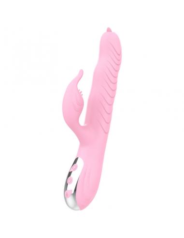 ARMONY - MARCIA VIBRADOR & THRUSTING DOBLE LENGUA EFECTO CALOR ROSA