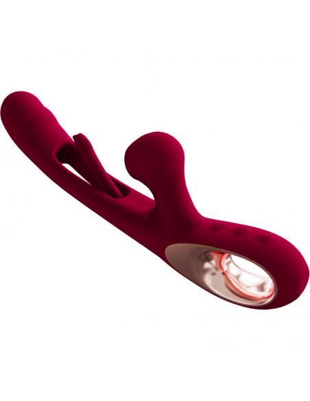 ARMONY - IMPACT SWING VIBRADOR & ESTIMULADOR DUAL MODELO 2 BURDEOS