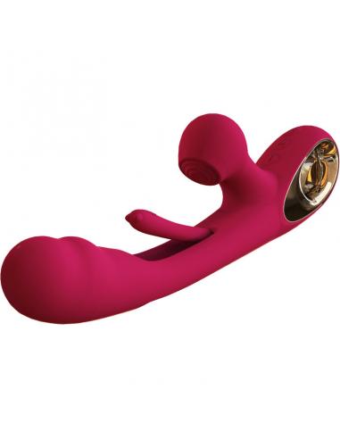 ARMONY - IMPACT SWING VIBRADOR & ESTIMULADOR DUAL MODELO 2 BURDEOS