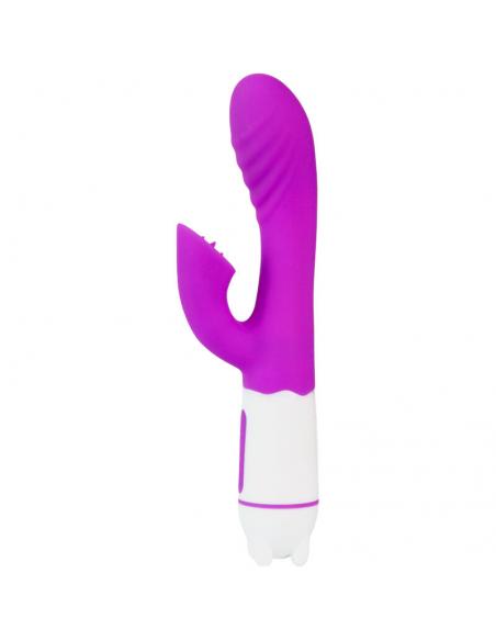 ARMONY - HAPPY VIBRADOR & ESTIMULADOR CON LENGUA RECARGABLE VIOLETA
