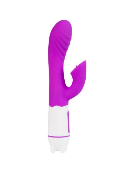 ARMONY - HAPPY VIBRADOR & ESTIMULADOR CON LENGUA RECARGABLE VIOLETA