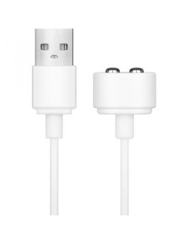 SATISFYER - CABLE USB CARGADOR BLANCO