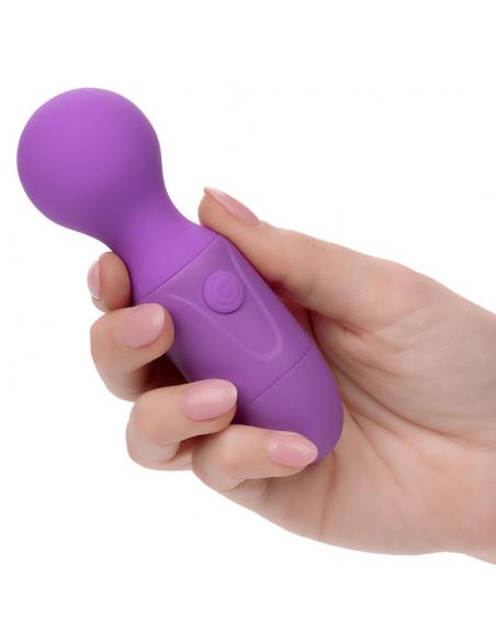 CALEXOTICS - FIRST TIME MASAJEADOR RECARGABLE 10 VIBRACIONES VIOLETA