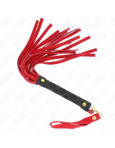 KINK - LÃTIGO MINI PIEL DE ANTE ROJO 30 CM