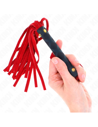 KINK - LÃTIGO MINI PIEL DE ANTE ROJO 30 CM