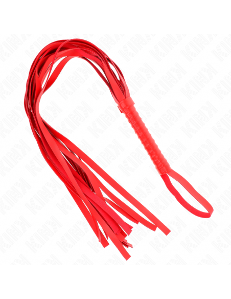 KINK - LÃTIGO DE COLA LARGA Y MANGO CORTO ROJO 70 CM