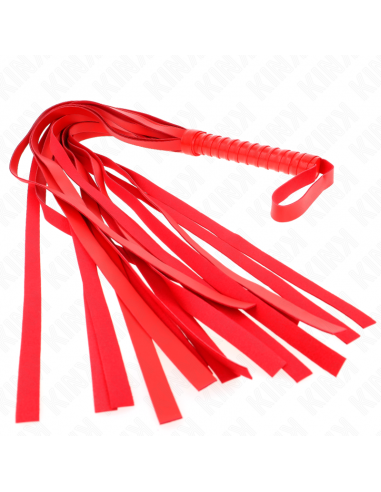 KINK - LÃTIGO DE COLA LARGA Y MANGO CORTO ROJO 70 CM