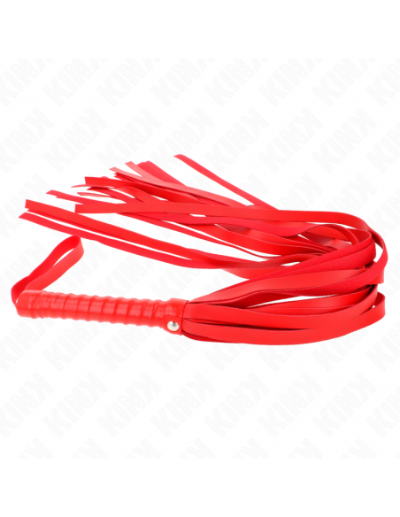 KINK - LÃTIGO DE COLA LARGA Y MANGO CORTO ROJO 70 CM