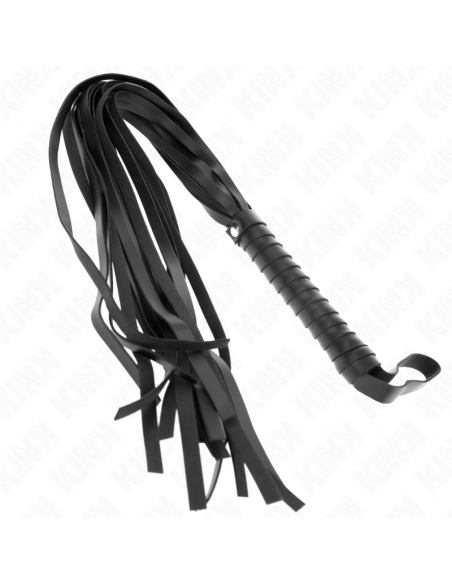 KINK - LÃTIGO DE COLA LARGA Y MANGO CORTO NEGRO 70 CM