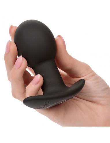 Calexotics - rock bottom plug anal 10 vibraciones silicona negro