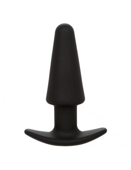 Calexotics - rock bottom plug anal cÓnico 10 vibraciones silicona negro