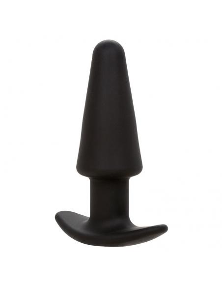 Calexotics - rock bottom plug anal cÓnico 10 vibraciones silicona negro
