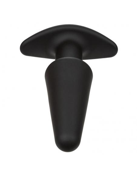 Calexotics - rock bottom plug anal cÓnico 10 vibraciones silicona negro